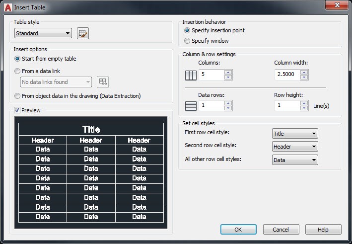 Autocad Color Index Chart